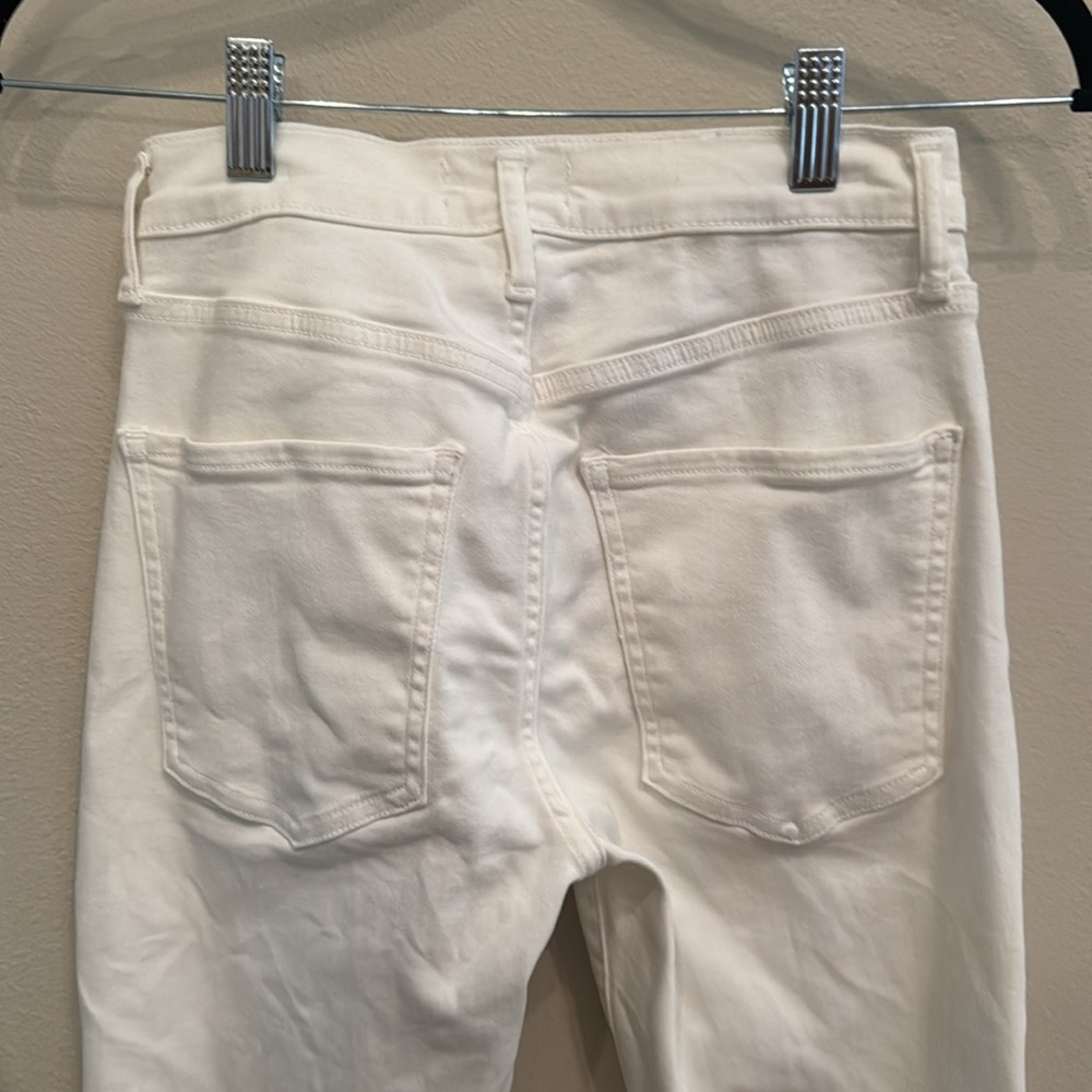 Agolde White Skinny Sophie Jeans - size 25 - Picture 15 of 17